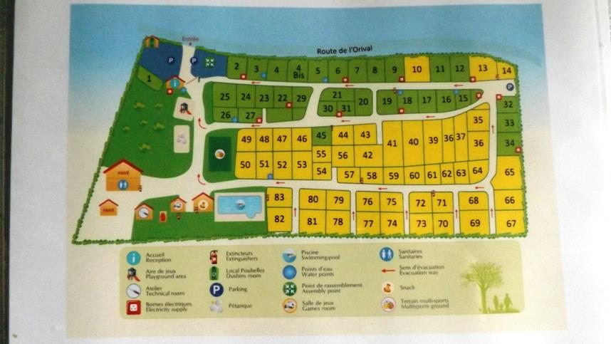 Camping de l'Orival