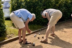 Recreatiepark de Meibeek - Pétanque-Feld auf dem Campingplatz