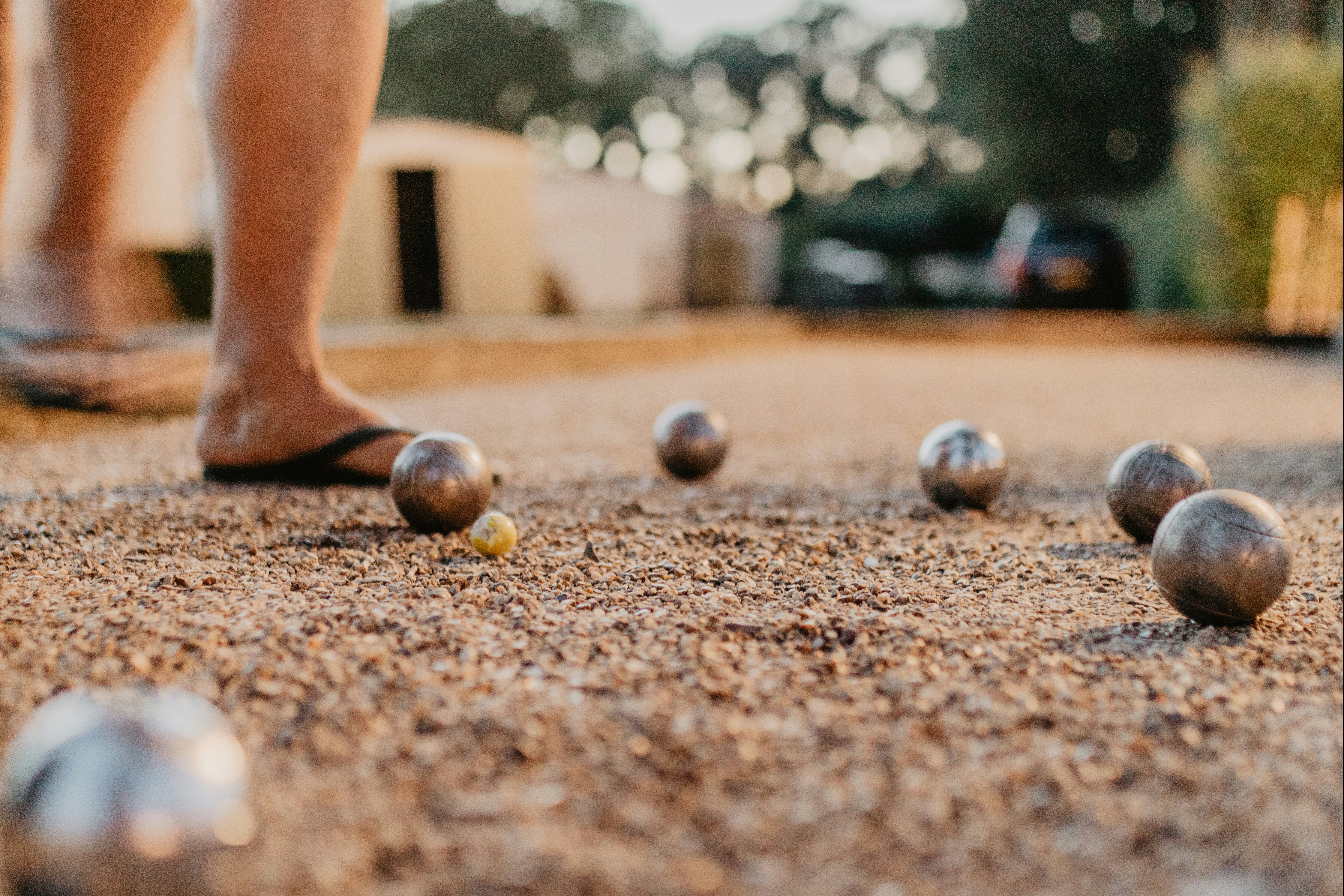 Camping De Meidoorn - Pétanque-Feld auf dem Campingplatz