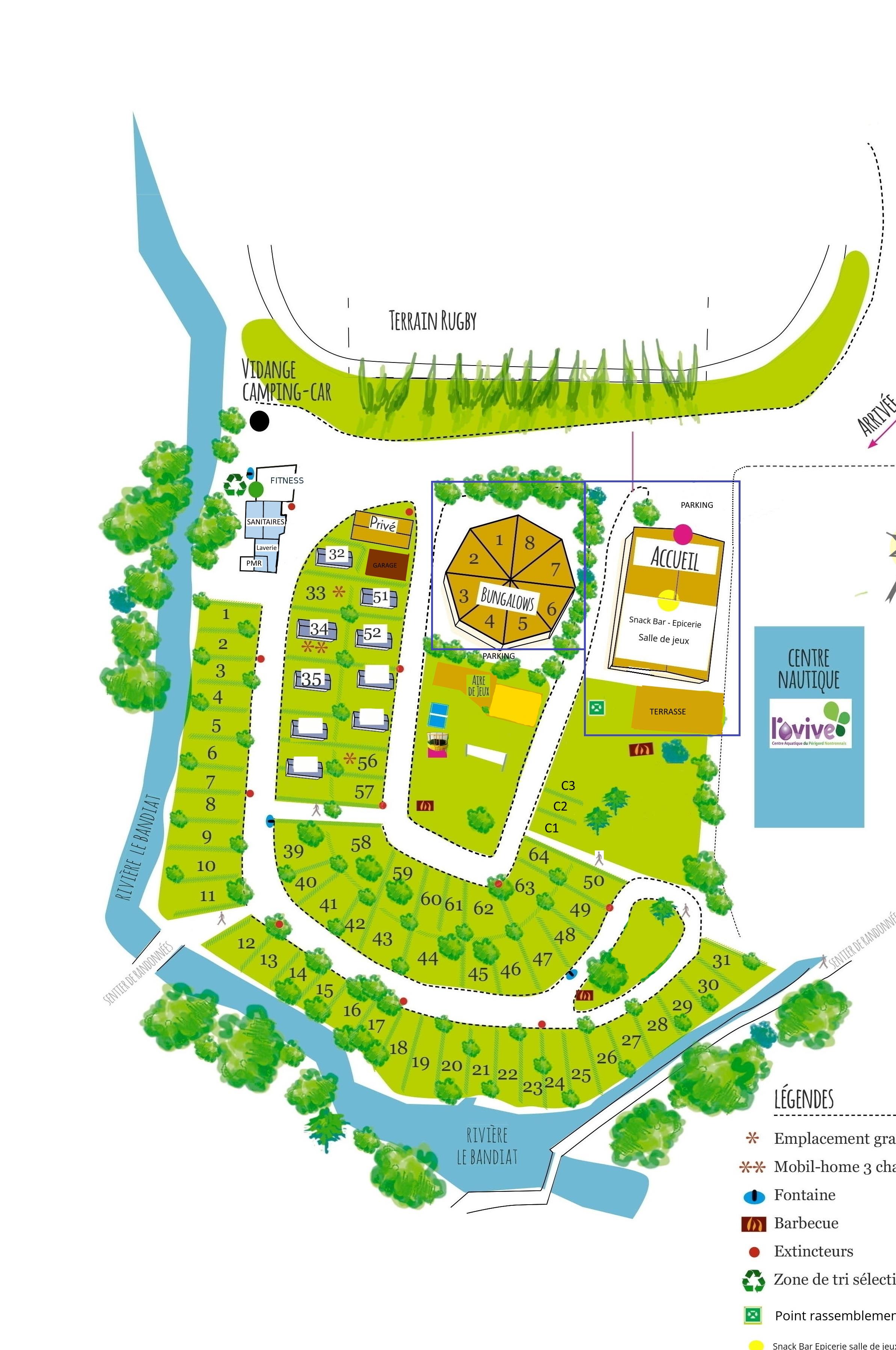 Camping L’Agrion Bleu