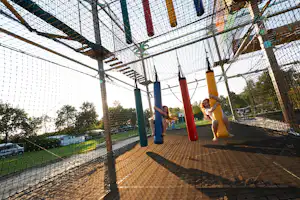 Siblu Camping de Oase Camping De Oase - Kinderspielplatz mit großem Klettergerüst