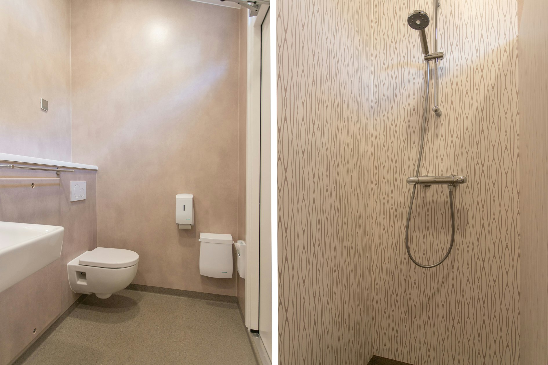 Camping De Oosterweide - Private Sanitäranlage auf dem Campingplatz