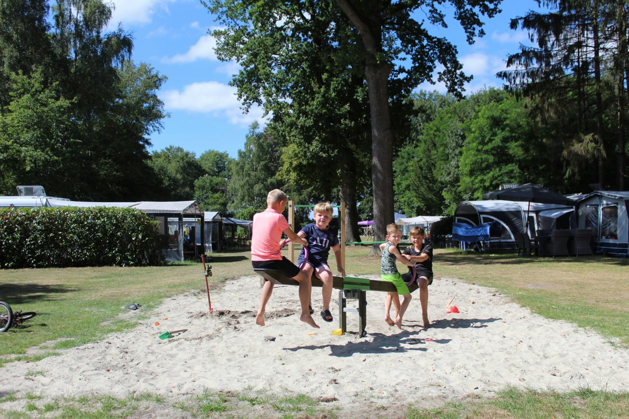 Camping De Otterberg  - Kinderspielplatz auf dem Campingplatz