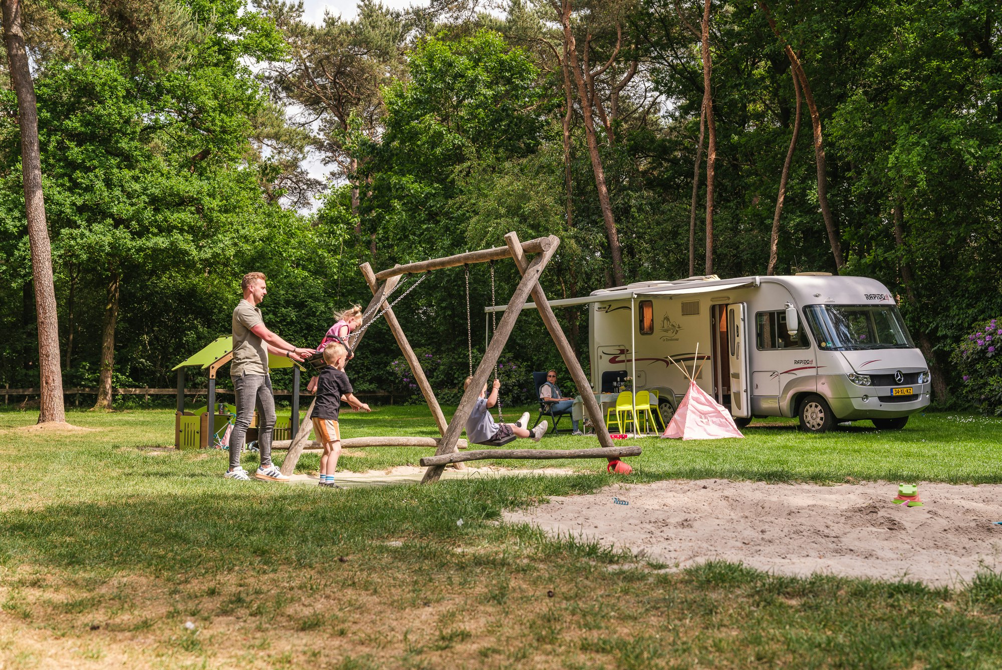 Camping De Paal  - Kinderspielplatz auf dem Campingplatz