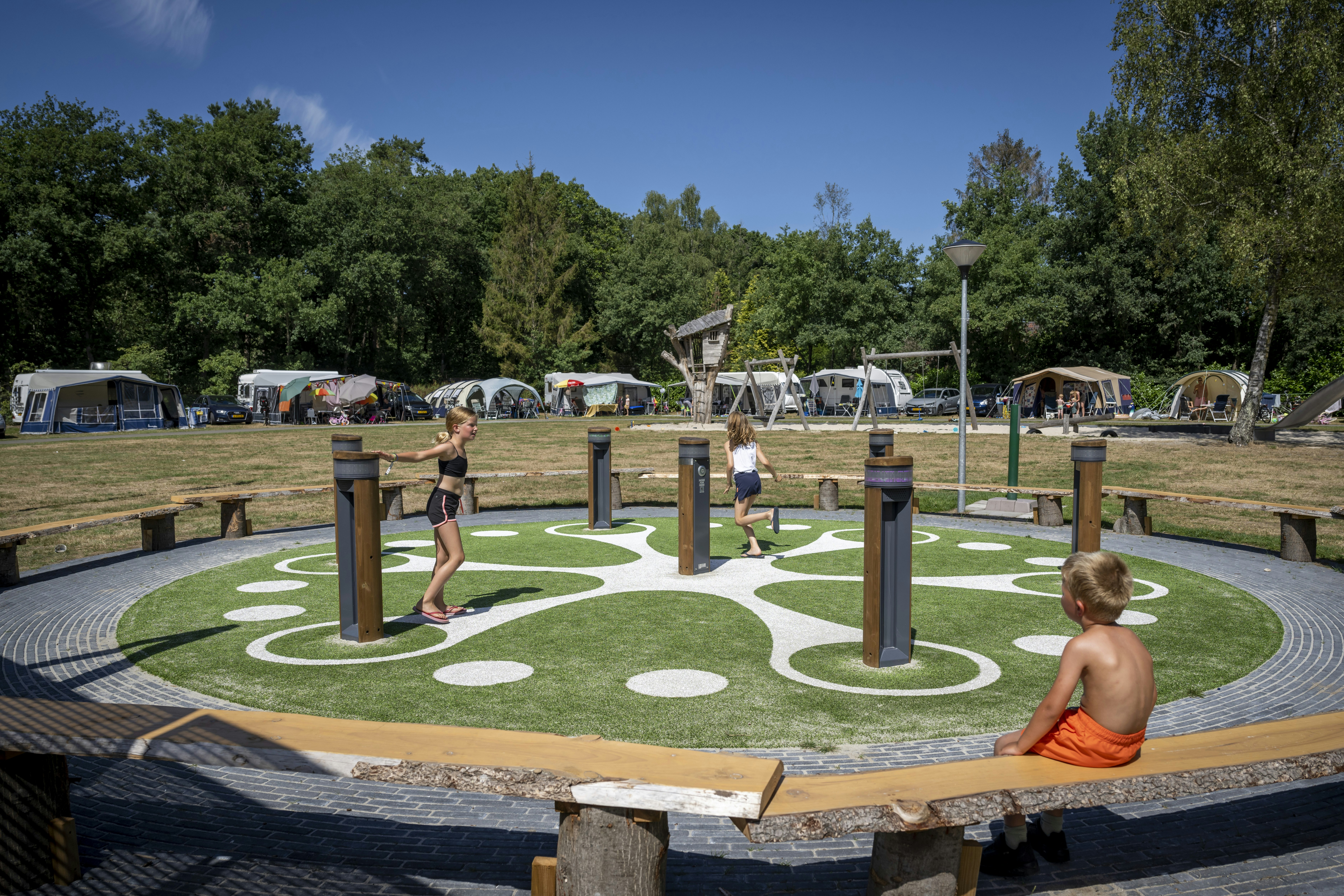 Camping De Pampel - Spielplatz für Kinder auf dem Campingplatz