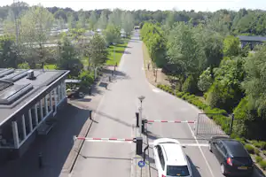 Camping de Peelpoort - Einfahrt des Campingplatzes