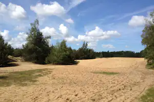 Camping de Rimboe - Eingang des Campingplatz