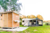 Camping De Rozephoeve - Stellplatz mit privater Sanitäranlage