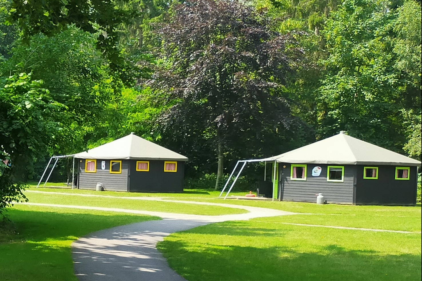 Camping De Ruimte  - Mobilheime auf dem Campingplatz