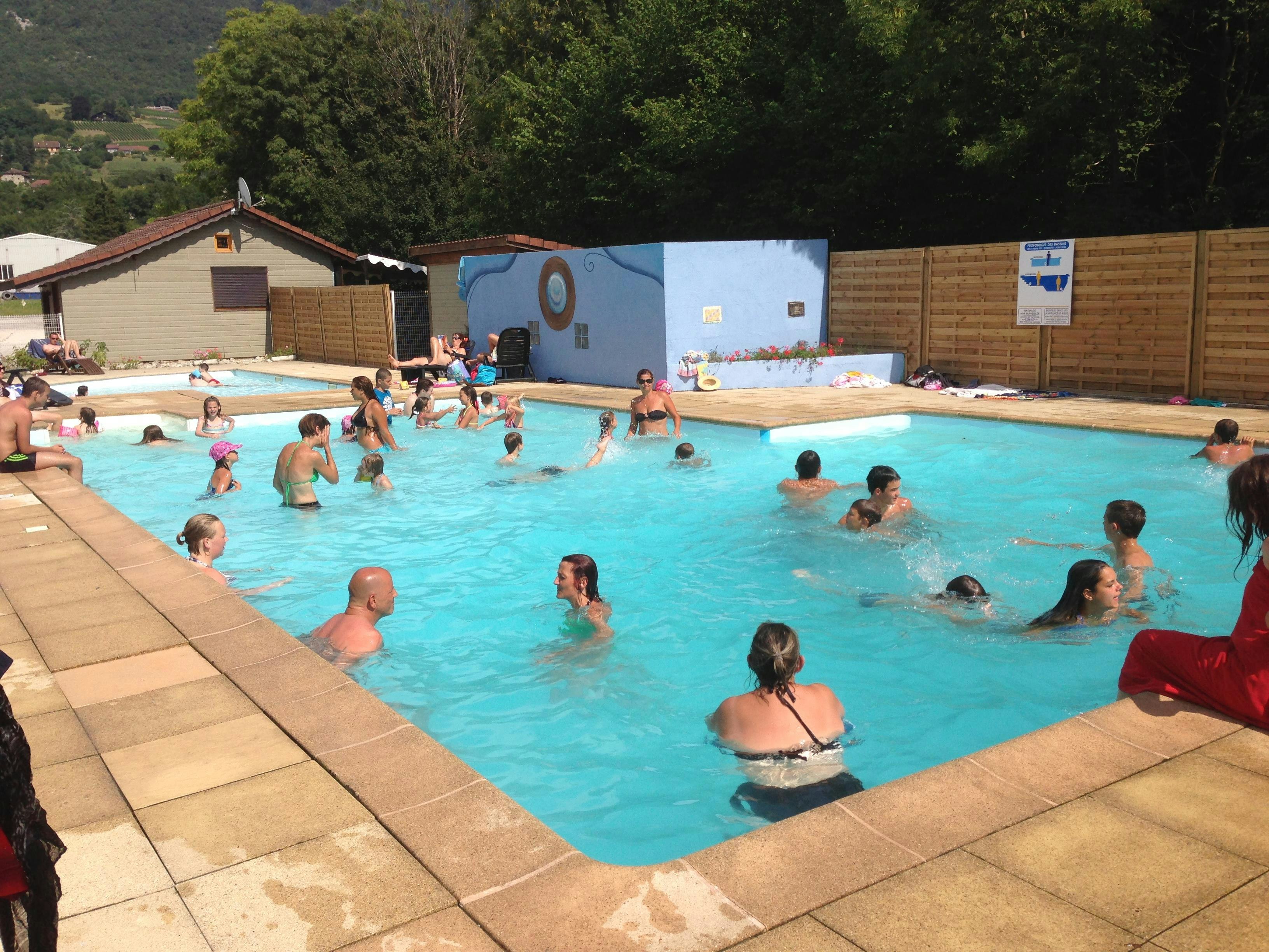 Camping De Saumont - Freibad auf dem Campingplatz