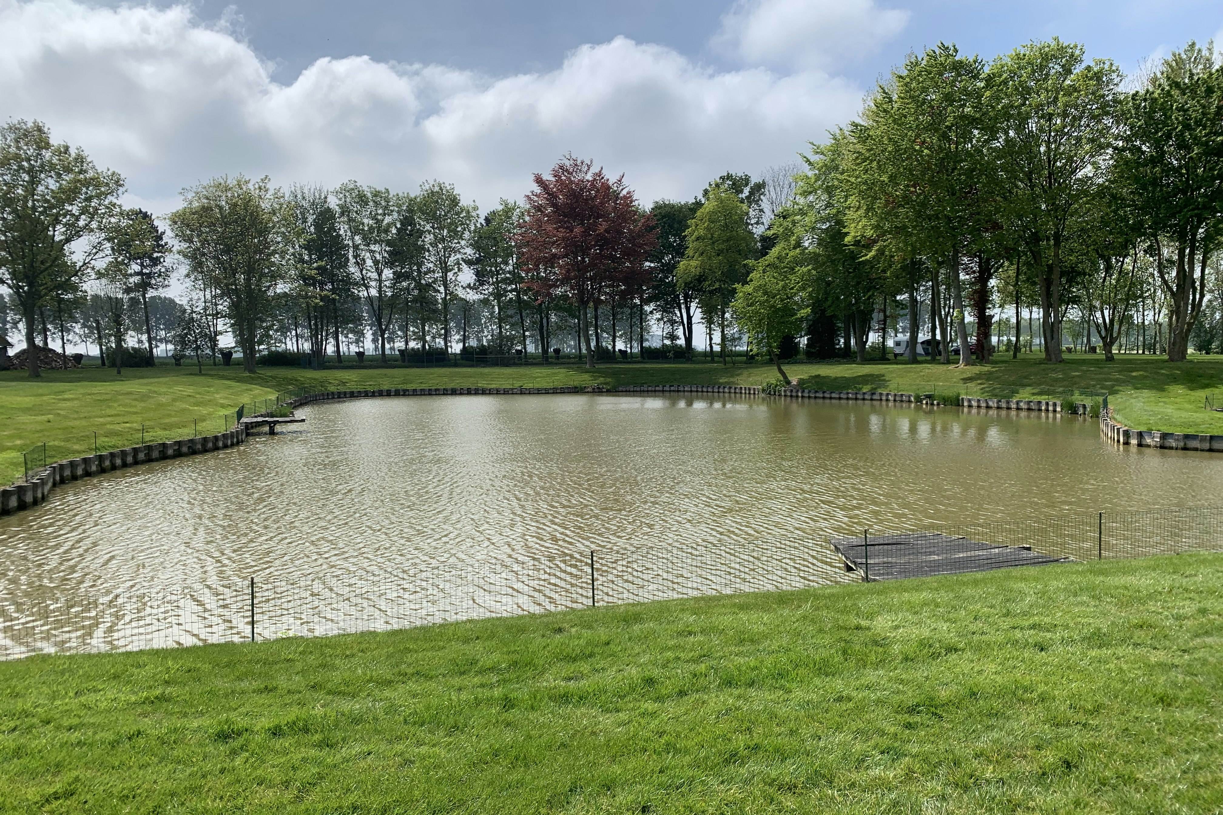 Camping De Soetelaer - Teich auf dem Campingplatz