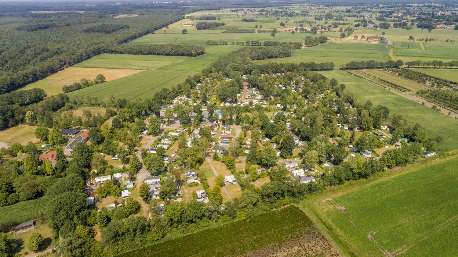 Camping De Spaendershorst  - Campingplatz aus der Vogelperspektive