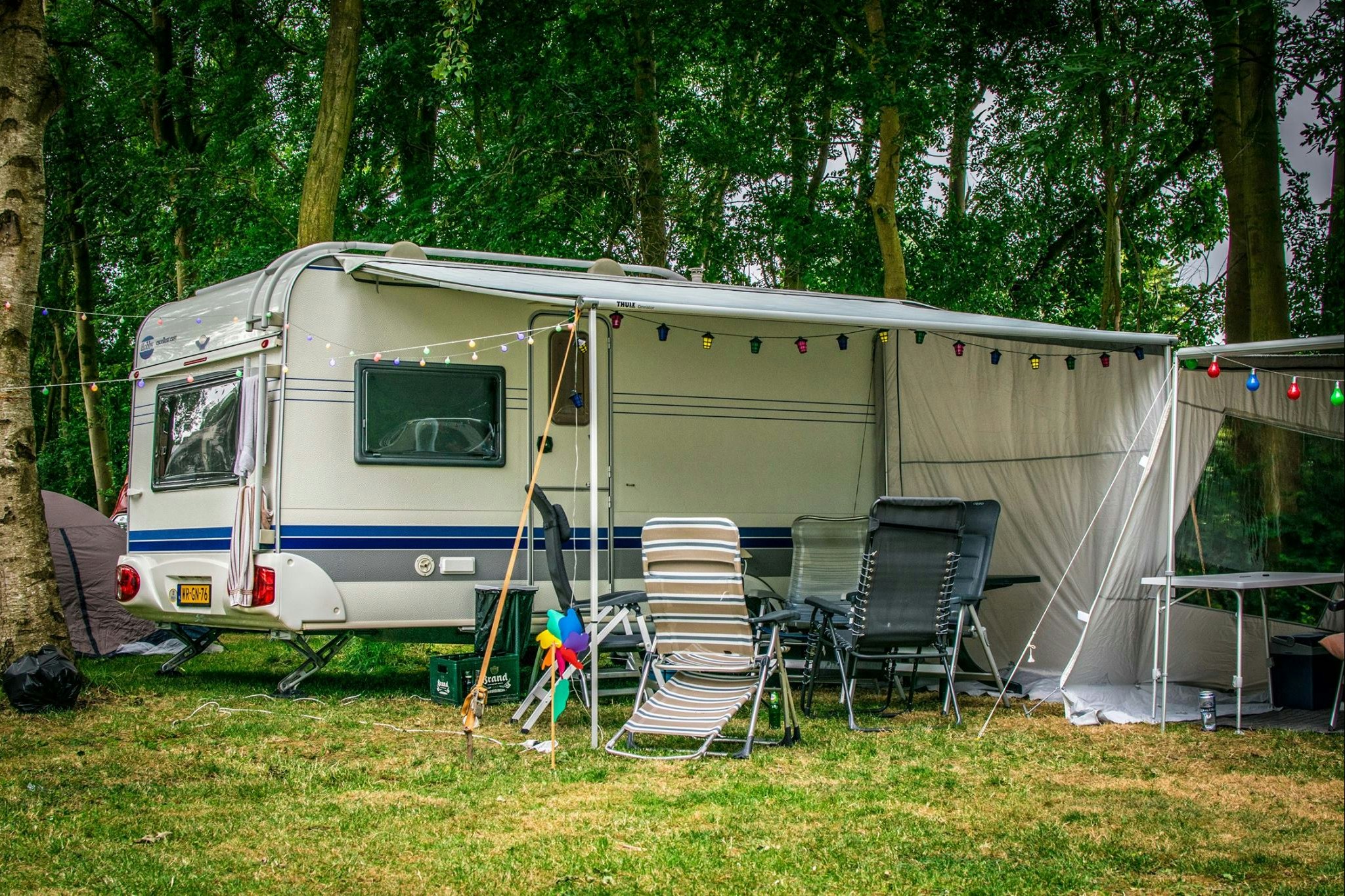 Camping de Tolbrug - Standplätze auf dem Campingplatz