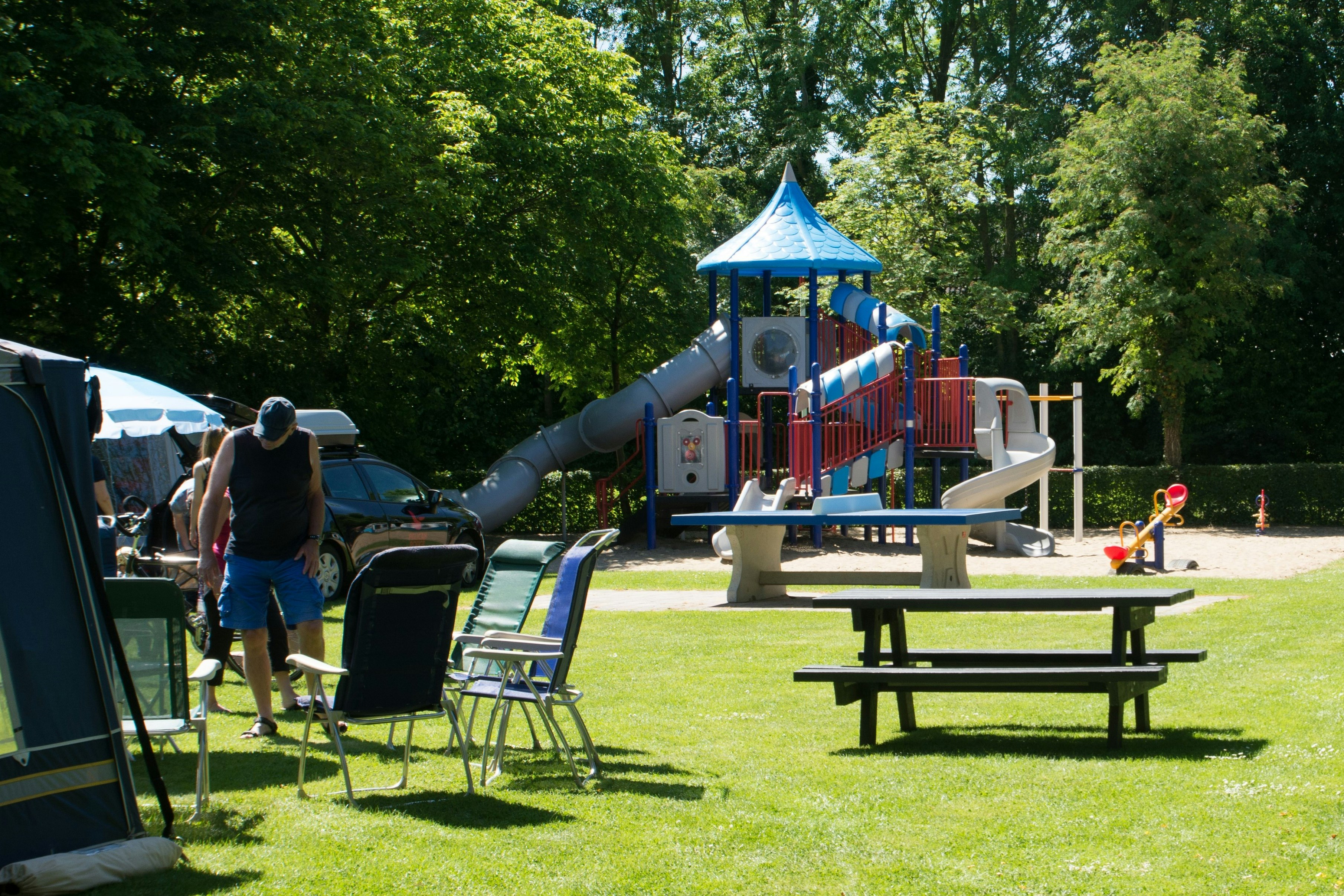 Camping De Uitwijk - Spielplatz auf dem Campingplatz