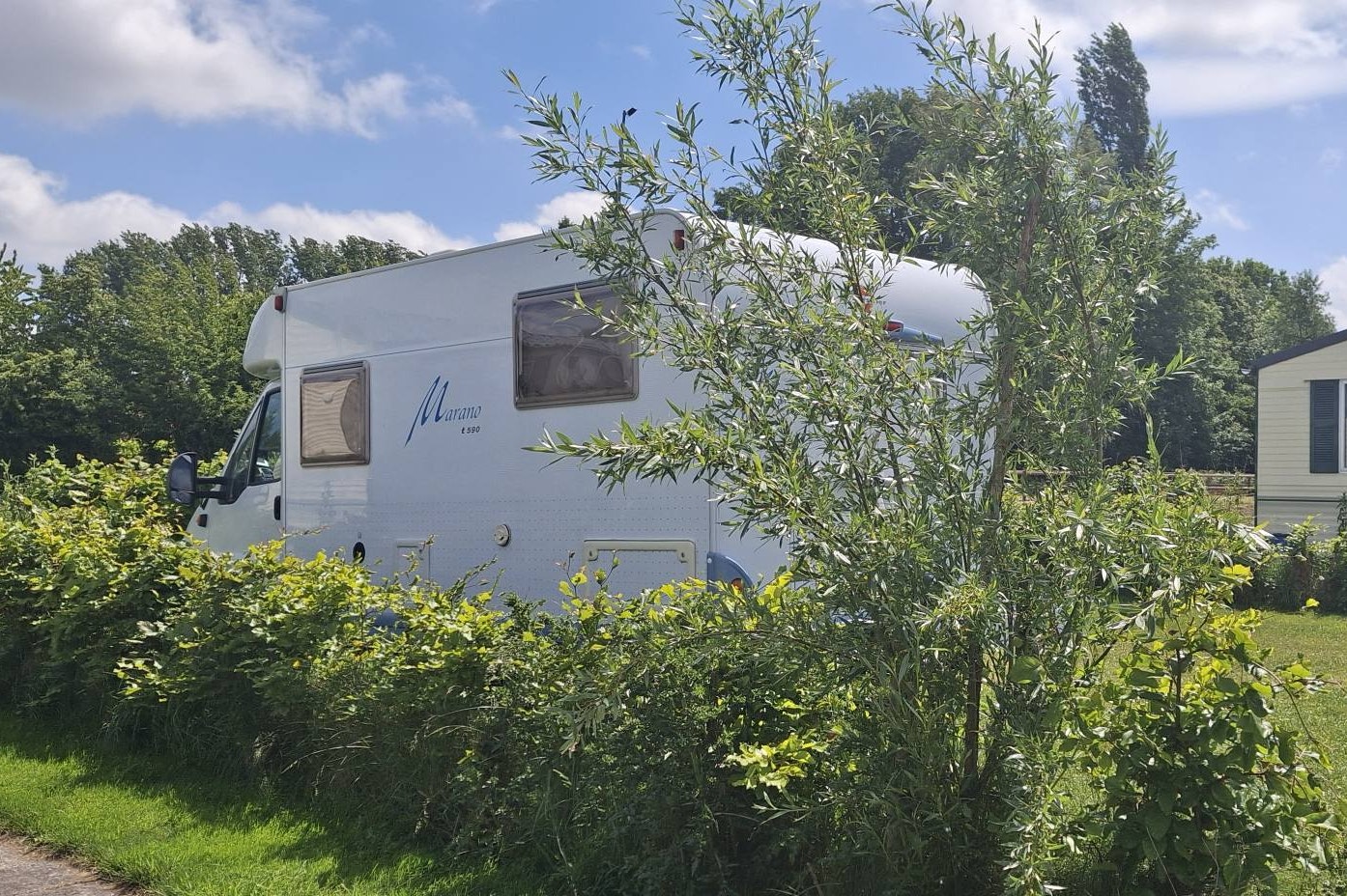 Camping De Veenborg - Standplätze im Grünen auf dem Campingplatz