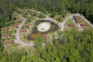 Camping De Voorst - Campingplatz aus der Vogelperspektive