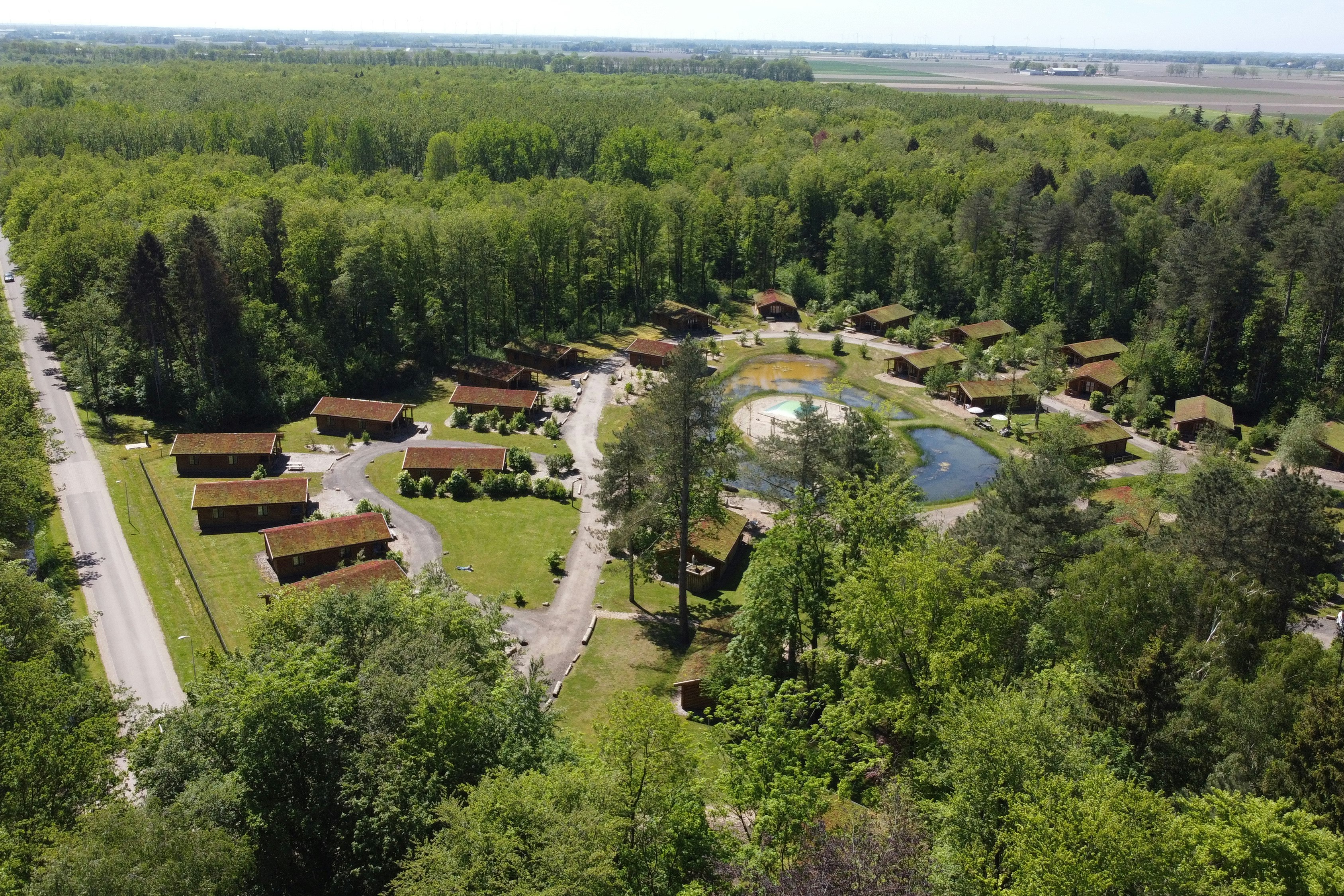 Camping De Voorst  - Luftaufnahme des Campingplatzes