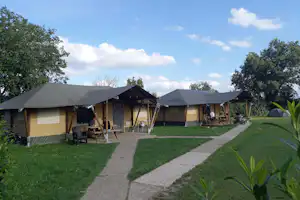 Camping De Vos - Mobilheime Außenansicht