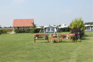 Camping De Wielewaal - Standplatzwiese auf dem Campingplatz