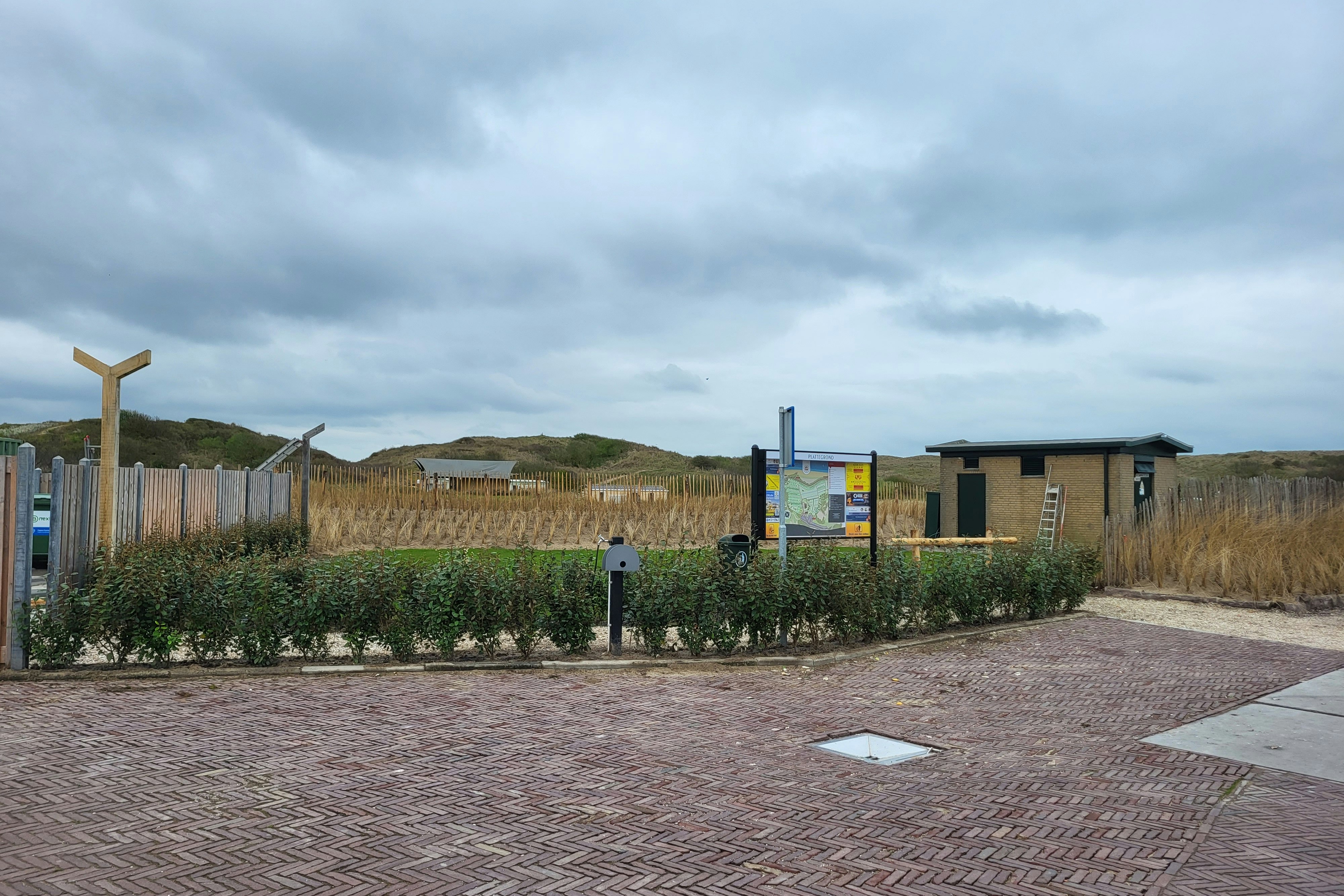 Strandcamping Zuidduinen - Blick auf den Campingplatz
