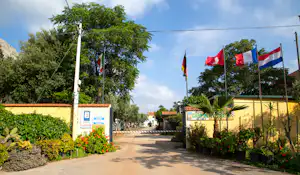 Camping degli Ulivi - Der Haupteingang zum Campingplatz