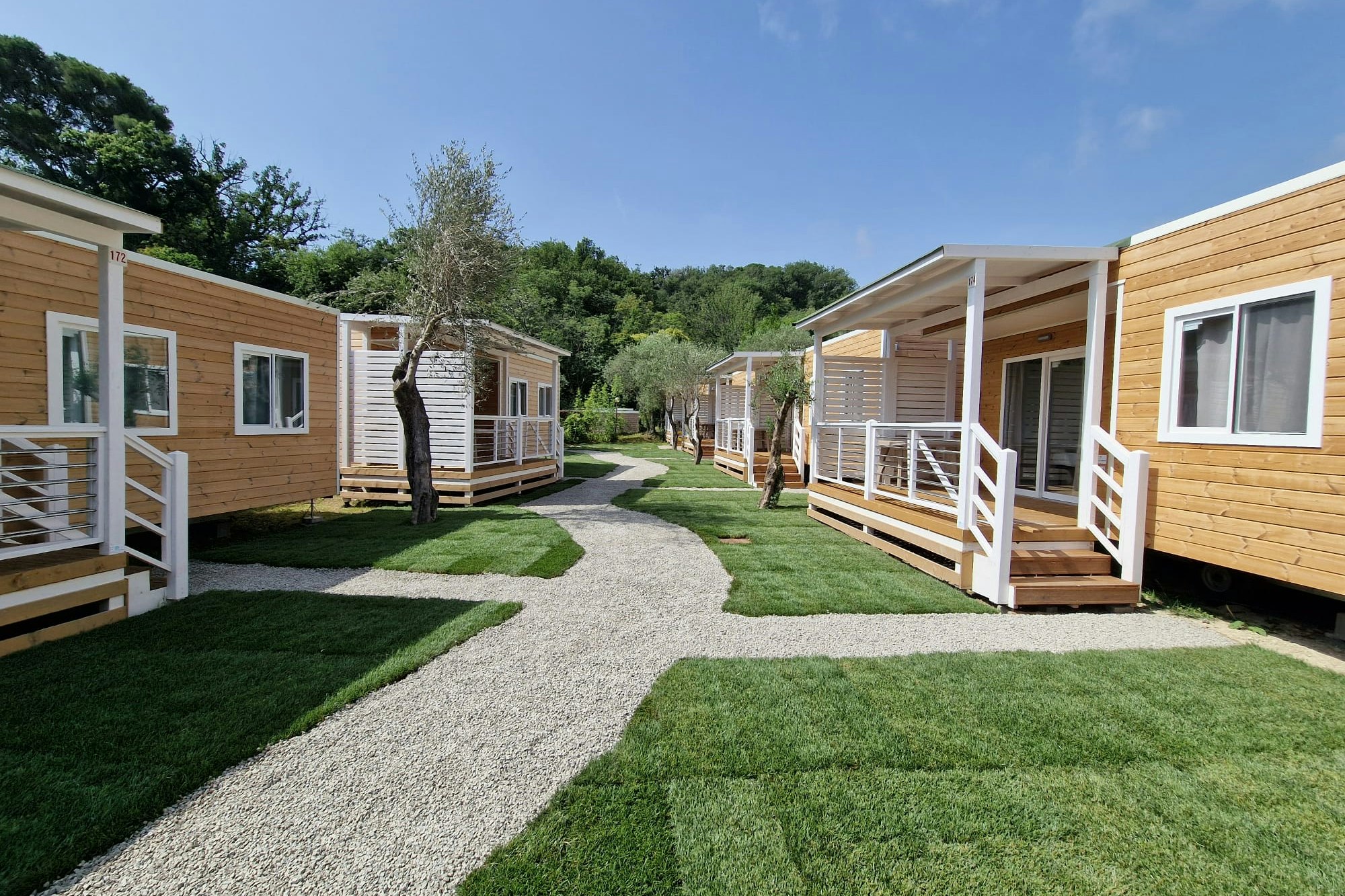 Camping dei Fiori  - Mobilheime auf dem Campingplatz