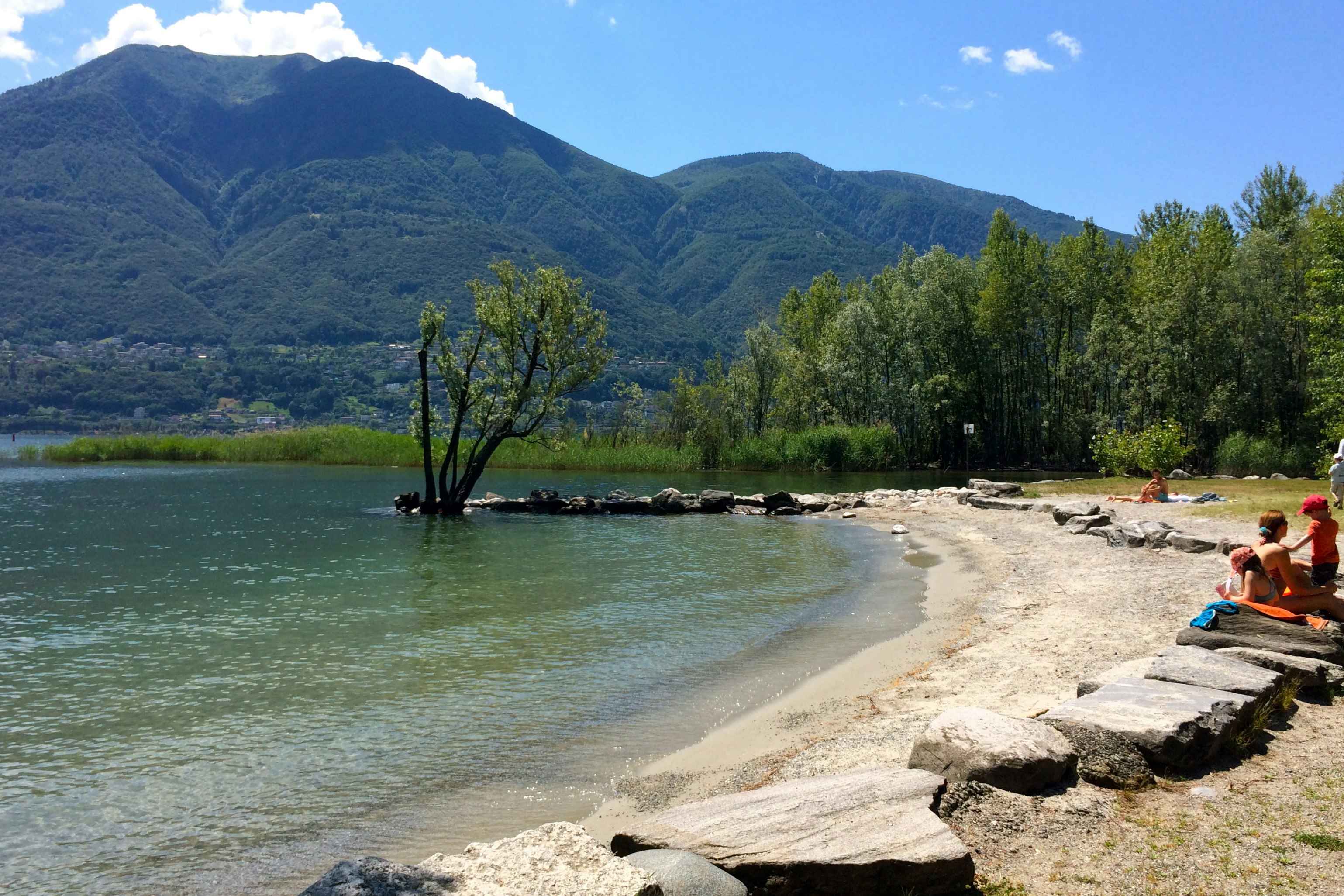 Camping Delta - Badestrand am Campingplatz