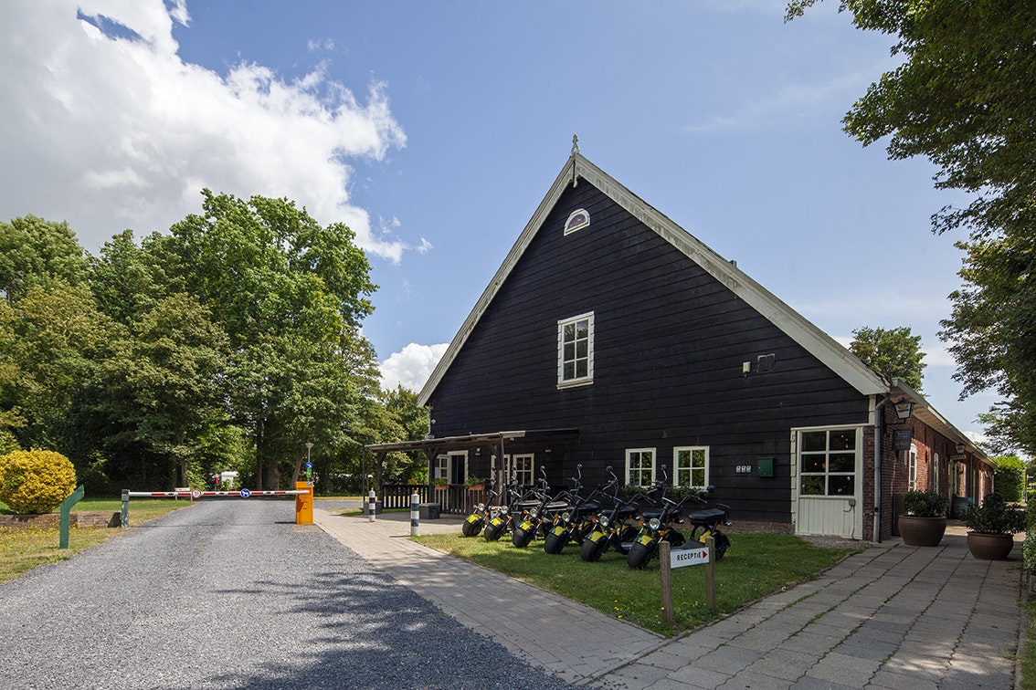 Camping Den Inkel - Einfahrt des Campingplatzes