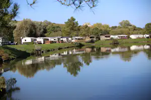 Flower Camping des 2 Rivières Camping Des Deux Rivières - Mobilheime auf dem Campingplatz