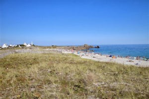 Camping des Dunes - Camper am Strand vom Campingplatz im Norden Frankreichs