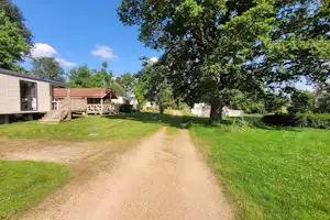 Camping des Papillons - Mobilheime auf dem Campingplatz
