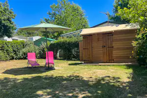 Camping Domaine du Morbihan - Private Sanitäreinheit auf einem Standplatz