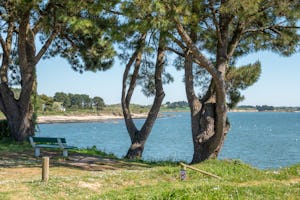 Camping Domaine du Morbihan Camping Des Peupliers - Strand in der Nähe des Campingplatzes