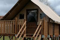 Camping des Rives du Loing - Mobilheim für bis zu 4 Personen mit kleiner Terrasse