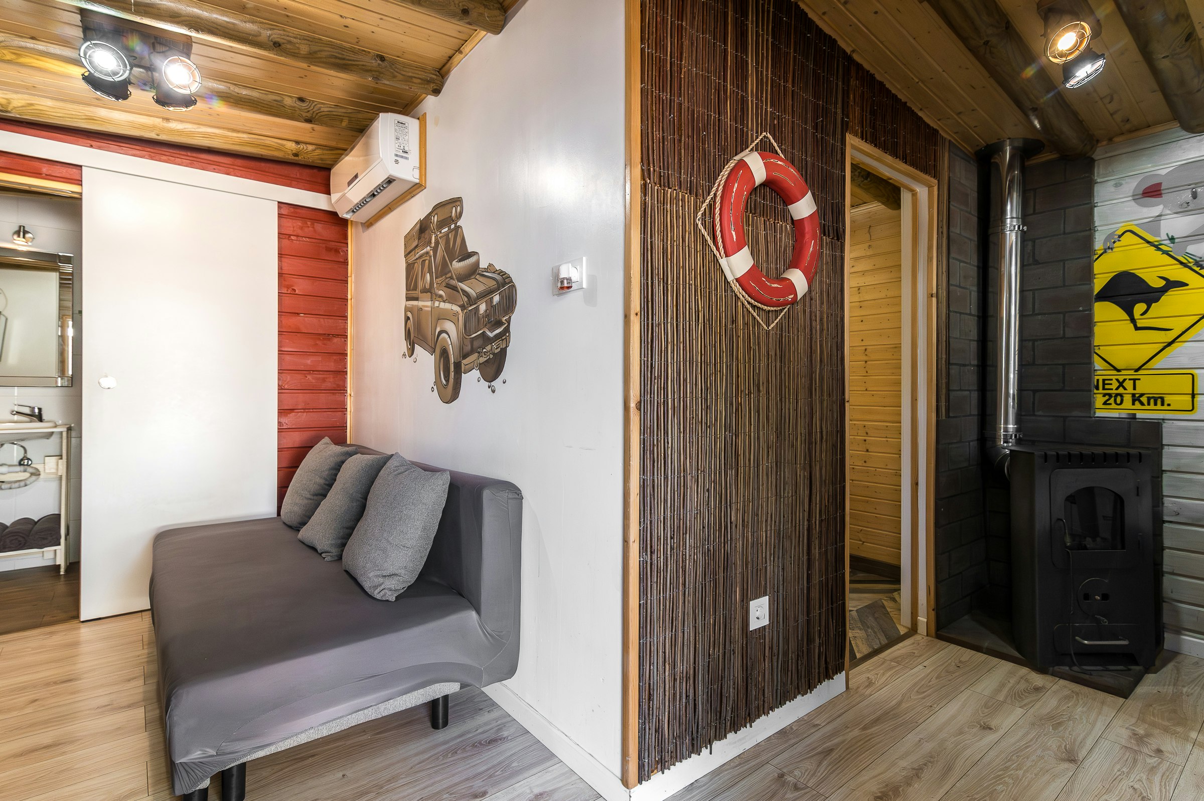 Camping Didota  - Innenansicht eines Mobilheims