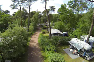 Camping Diever - Wohnmobil- und Wohnwagenstellplätze aus der Vogelperspektive