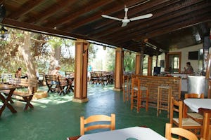 Camping Dionysus - Restaurant Terrasse