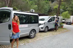 Camping Dolce Vita - Camper auf dem Parkplatz vom Campingplatz