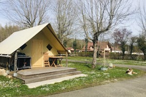 Camping Doller - Glamping-Zelt auf dem Campingplatz