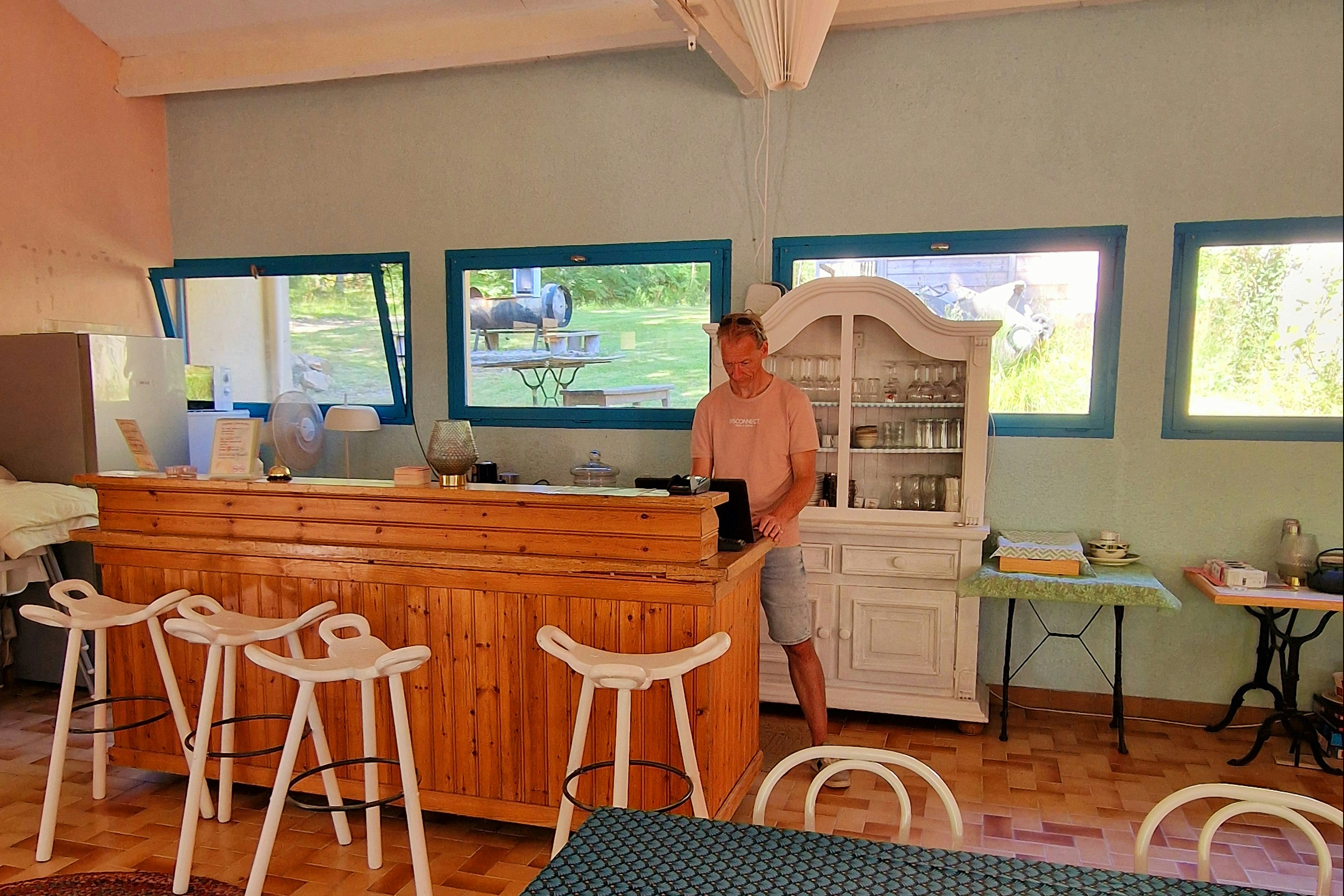 Camping Domaine de Forges - Bistro auf dem Campingplatz