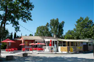 Camping Domaine du Golfe de Saint Tropez - Snackbar auf dem Campingplatz