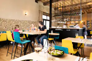 Camping Domaine du Logis - Innenansicht Restaurant