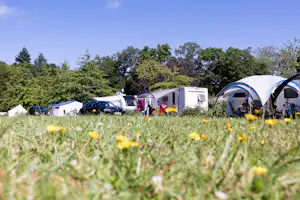 Camping Domaine du Logis Standplätze auf dem Campingplatz