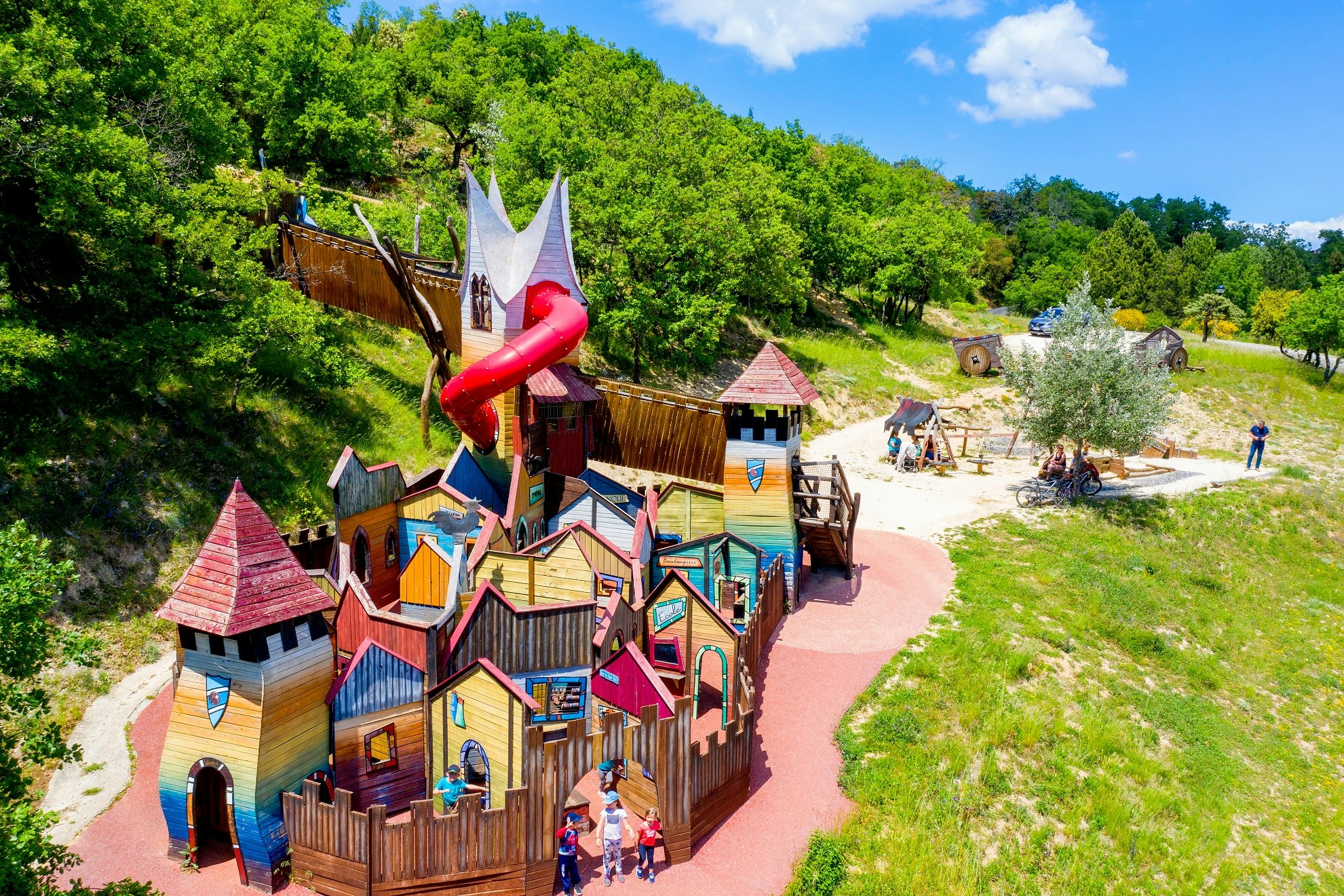Capfun Camping Imbours  - Kinderspielplatz auf dem Campingplatz
