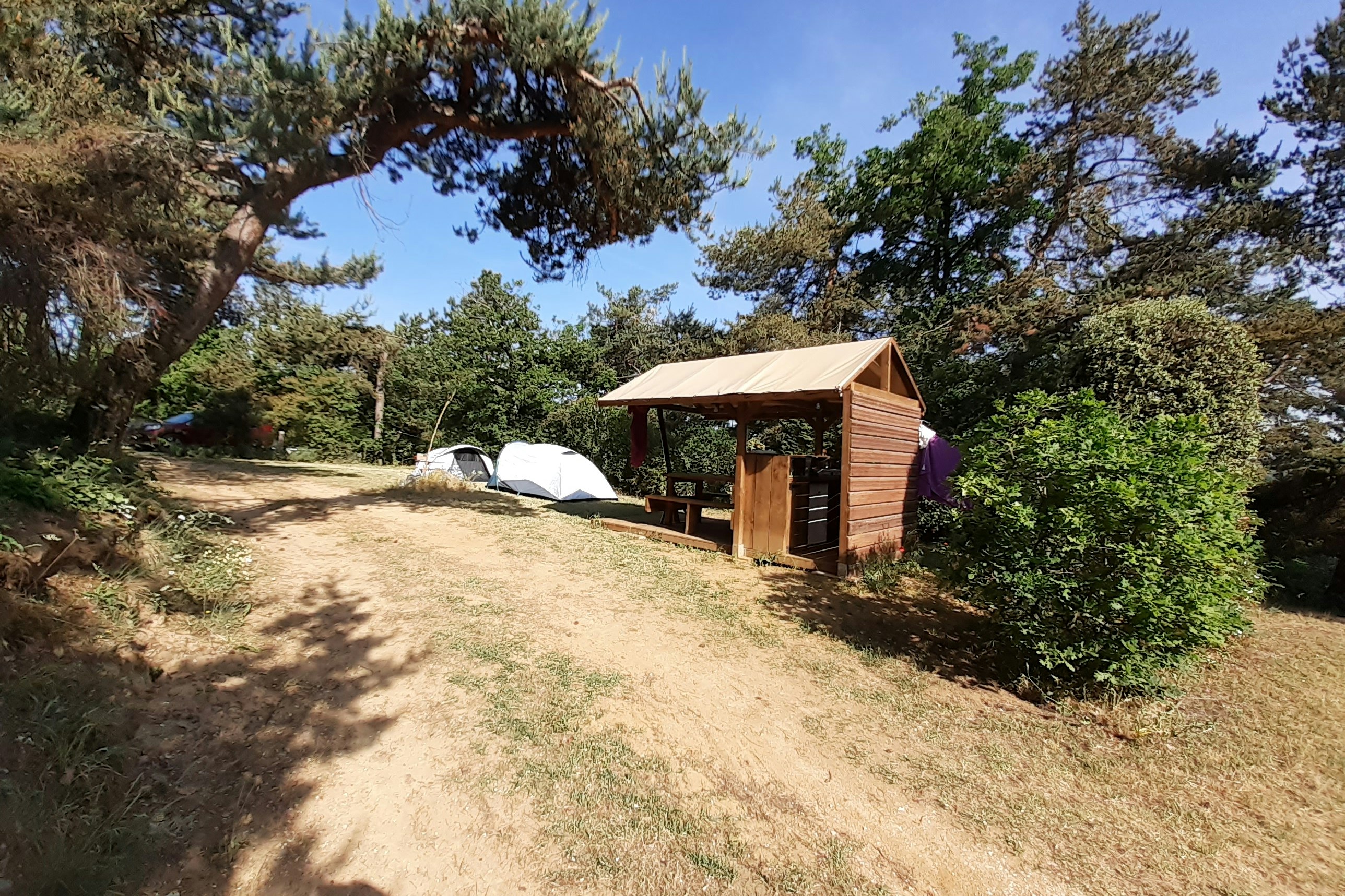 Camping Domaine la Garenne - Standplätze auf dem Campingplatz