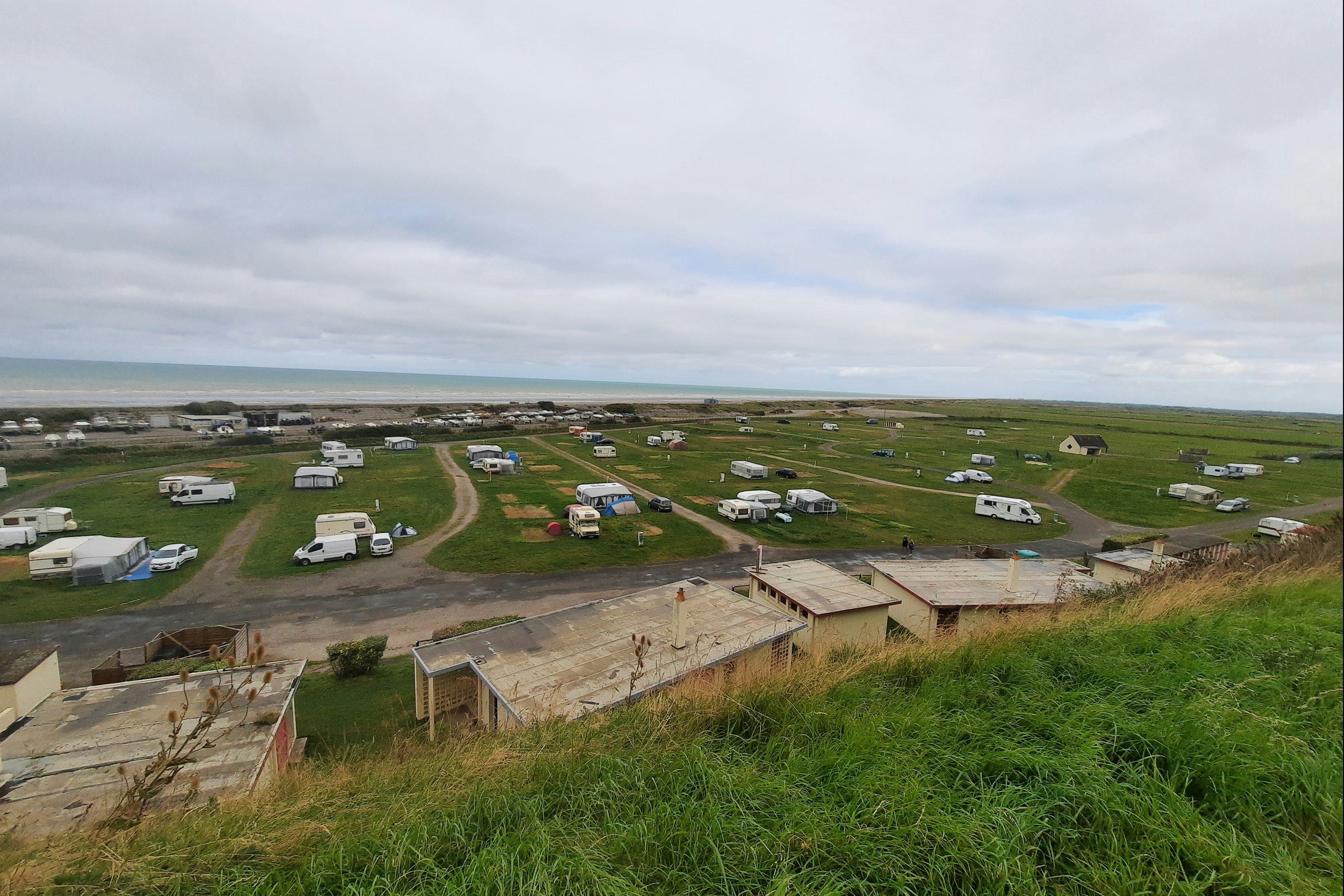 Onlycamp d'Onival  Camping d'Onival  - Luftaufnahme des Campingplatzes