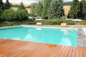 Camping Donnersberg - Pool auf dem Campingplatz