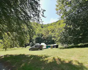 Domaine d'Haulmé Camping Haulmé - Standplatzwiese auf dem Campingplatz