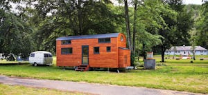 Domaine d'Haulmé Camping Haulmé - Tiny House auf dem Campingplatz