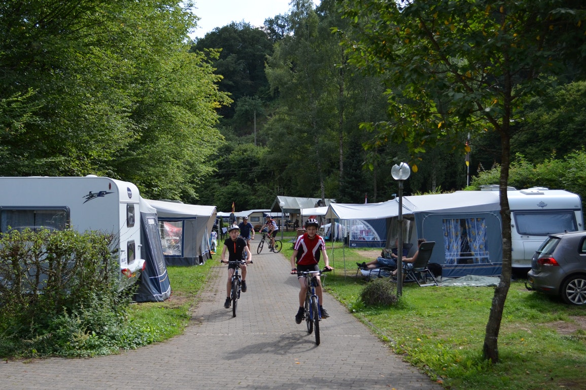 Camping Drei Spatzen - Wohnwagen- und Zeltstellplatz des Campingplatzes